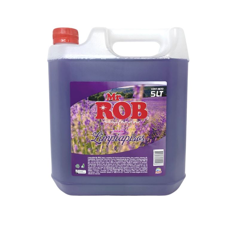 Limpiapisos Lavanda Mr. Rob 5 Lt
