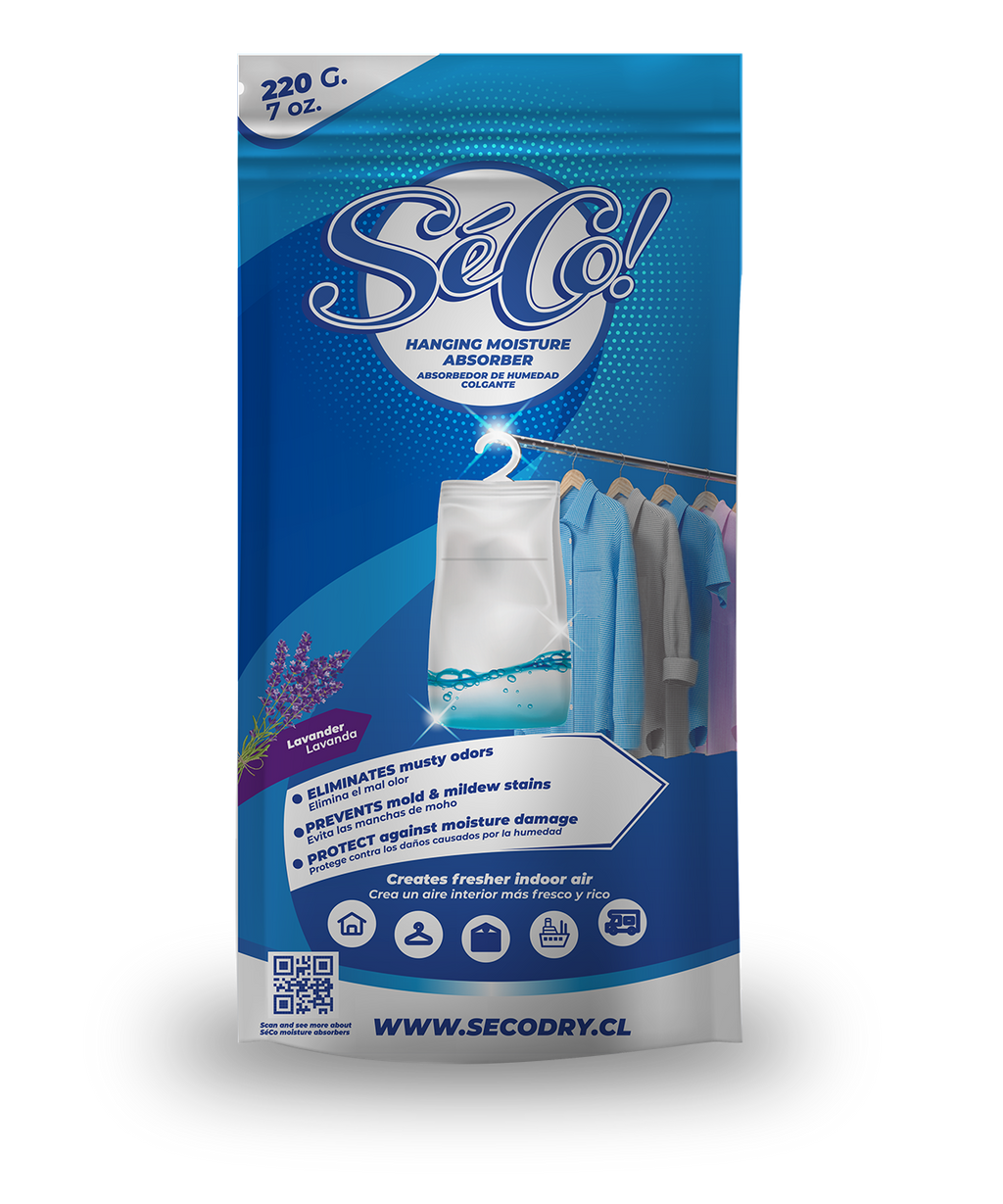 Absorbente Humedad Colgante Seco 220 gr