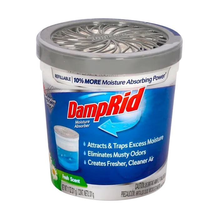 Absorvedor de Humedad Rellenable Fresco Damprid 311 gr Hogar Seco 