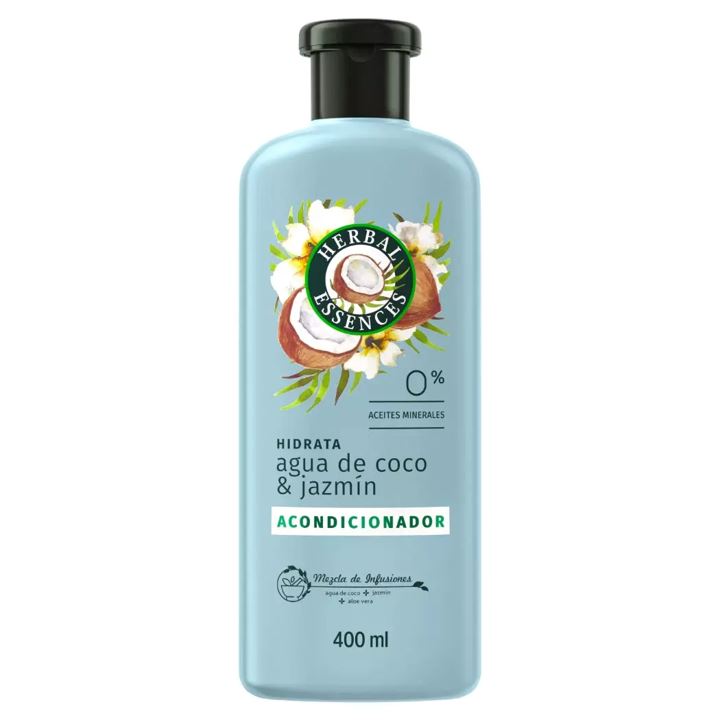 Acondicionador Herbal Essences Agua de Coco y Jazmín 400 ml