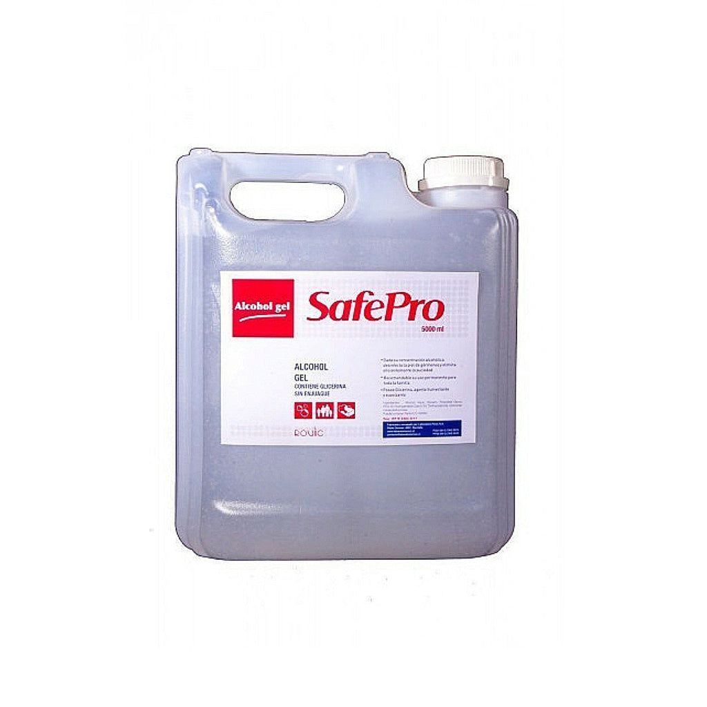 Alcohol Gel Glicerina 5L Safepro
