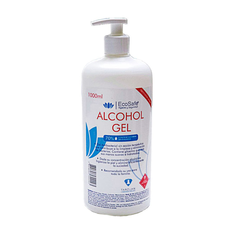 Alcohol Gel Ecosafe 1 Lt Empresas Tarzijan 