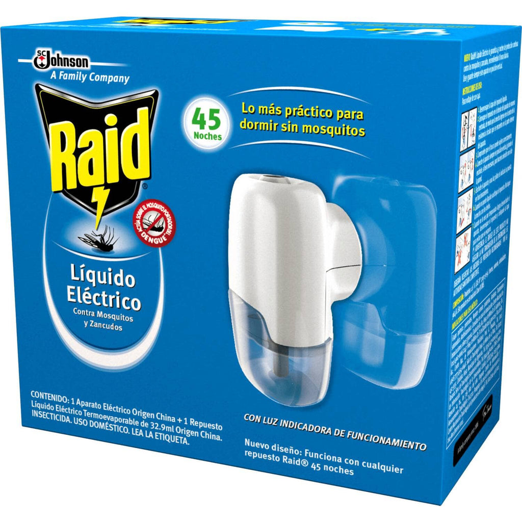 RAID ENCHUFE + LIQUIDO ELECTRONICO
