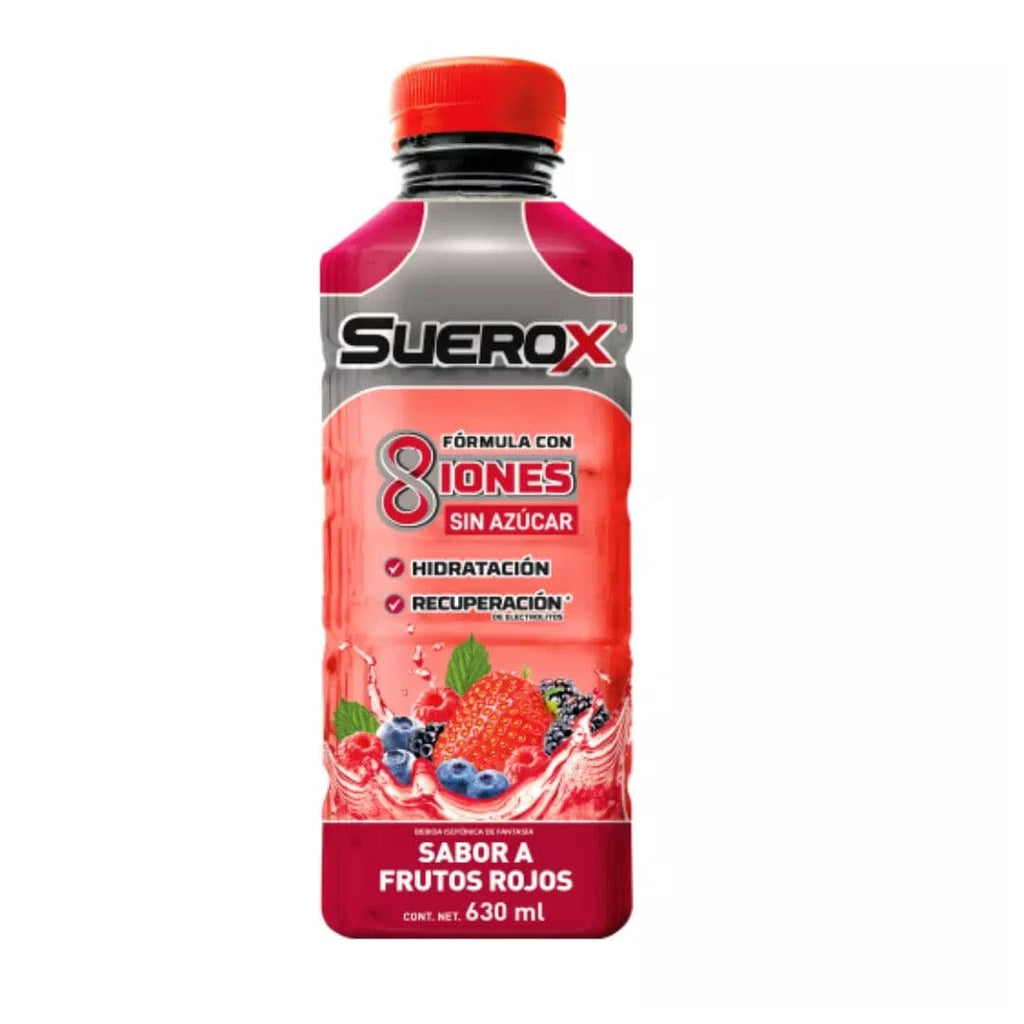 Bebida Frutos Rojos Suerox 630 ml