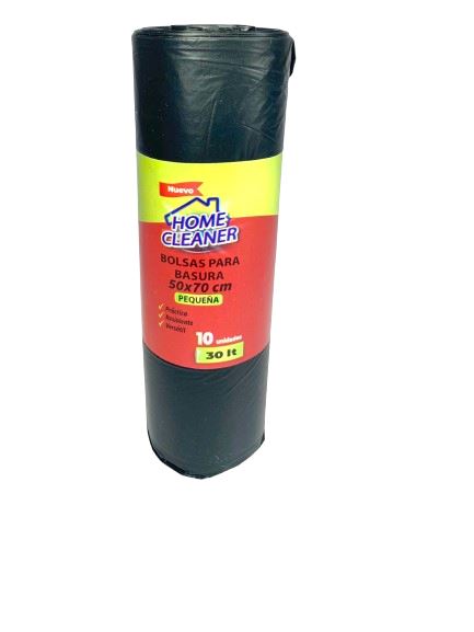 Bolsa de Basura Chica 50 x 70 Home Cleaner 10 Un Hogar Home Cleaner 