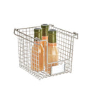 Canasto Clasico Plata InterDesign