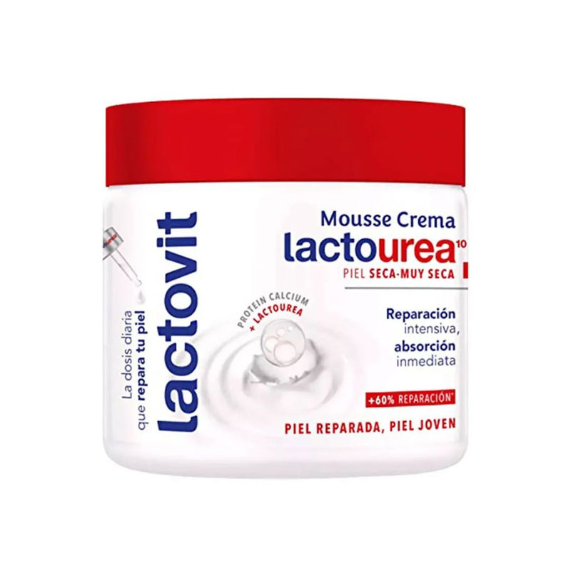 Crema Hidratante Corporal Mousse Crema Lactourea Lactovit 400 ml Higiene Personal dank 