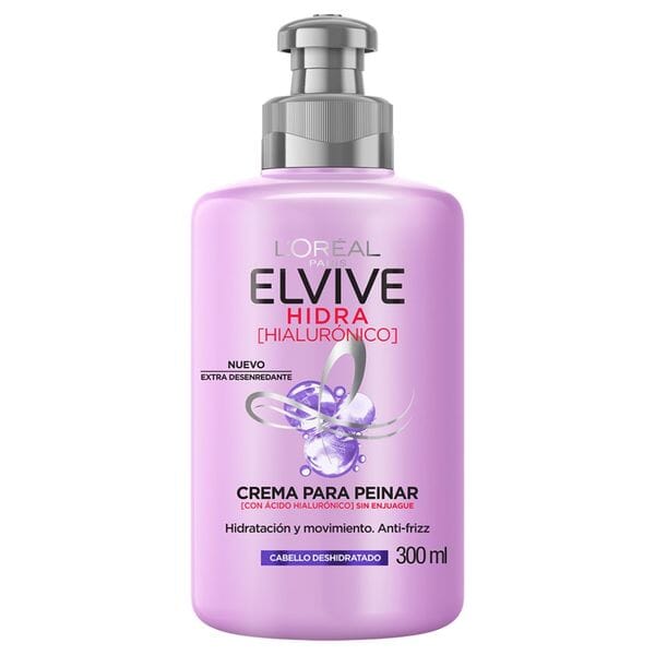 Crema Para Peinar Hidra Hialuronico Elvive 300 ml Higiene Personal Casanova 