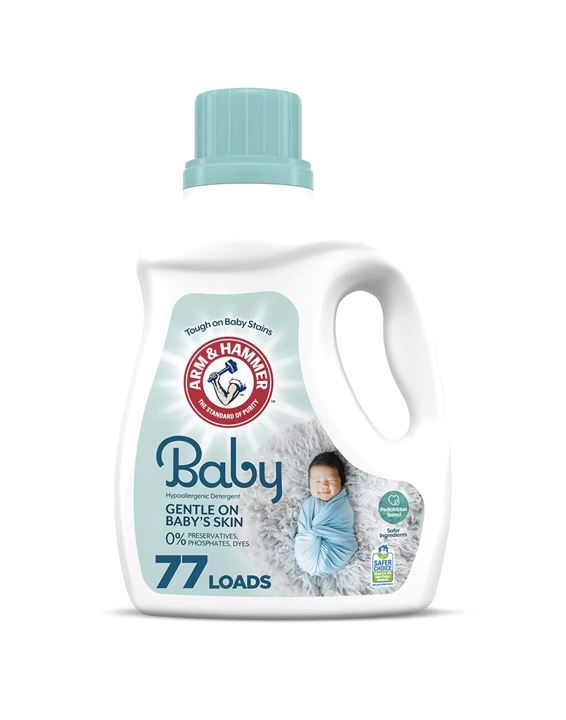 Detergente Ropa Bebe Arm & Hammer 2.97 Lts Biowell 