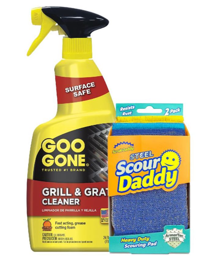Limpiador de Parrilla Goo Gone 710 ml + Esponja Scour Daddy 2 Un Hogar Weiman 