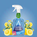 Limpiador de Vidrios y Ventanas Eucalipto y Limón Astonish 750 ml Hogar Astonish 