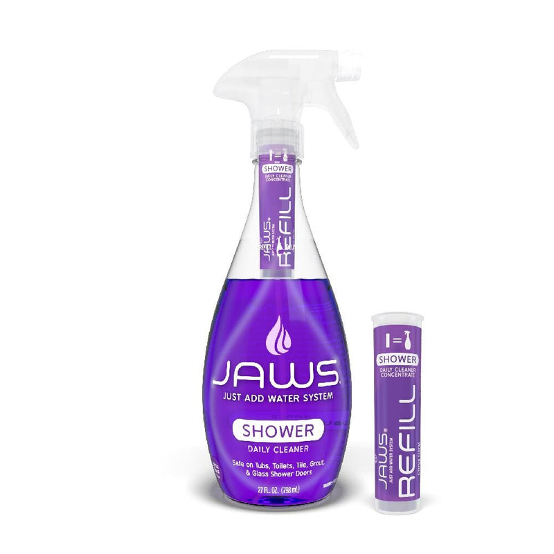 Limpiador Diario Ducha Jaws 2x739 ml + Paño Microfibras Vileda Hogar Jaws 