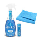 Limpiavidrios Jaws 2x739 ml + Paño Microfibras Vileda Hogar Jaws 