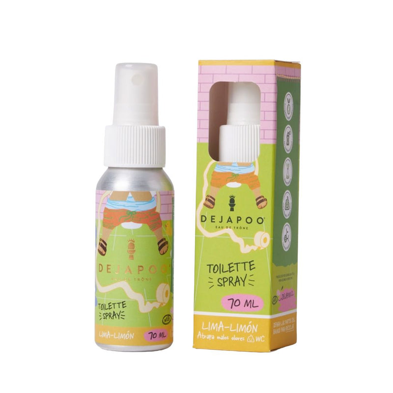 Neutralizador de Olores WC Lima Limón Dejapoo 50 ml Hogar Dejapoo 
