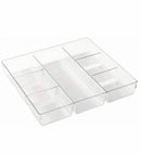 Organizador Transparente Linus de 7 Compartimientos InterDesign