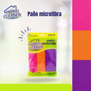 Paño Microfibra Colores Home Cleaner 3 Un Hogar mundolimpio.cl 