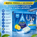 Lavavajillas Tabletas Todo en 1 Limón Astonish 42 Unidades