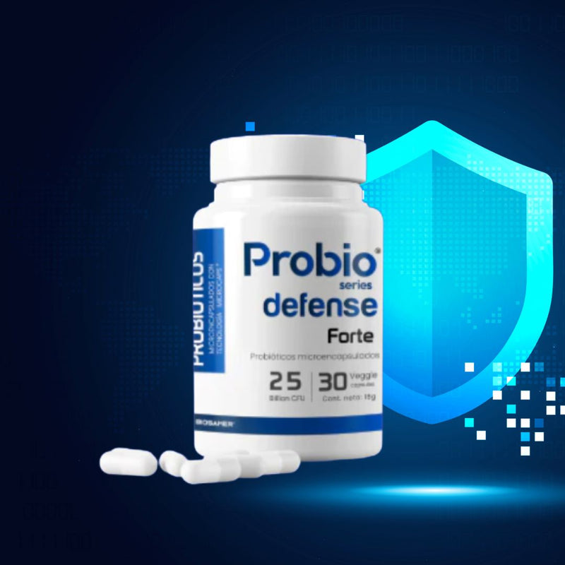 Probióticos Defense Forte Probioseries 30 Cápsulas Suplementos Alimenticios Lokal 
