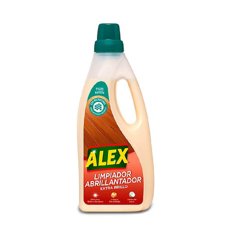 Abrillantador Madera Uso Semanal Alex 0,75 Lt Hogar Mundo Limpio 