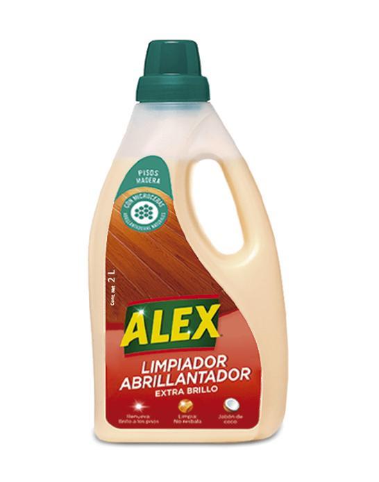 Abrillantador Pisos de Madera Alex 2 litros