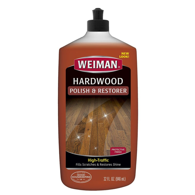 Abrillantador y Restaurador Piso de Madera Weiman 946 ml Hogar mundolimpio.cl 