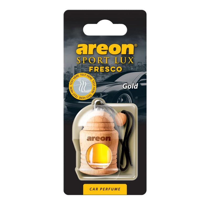 Aromatizador Autos Fresco Sport Lux Gold Aeron 4 ml Hogar VNX 