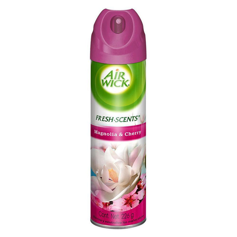 Aromatizante de Ambientes Aerosol Flores de Magnolia Airwick 0,24 Lt Hogar Mundo Limpio 