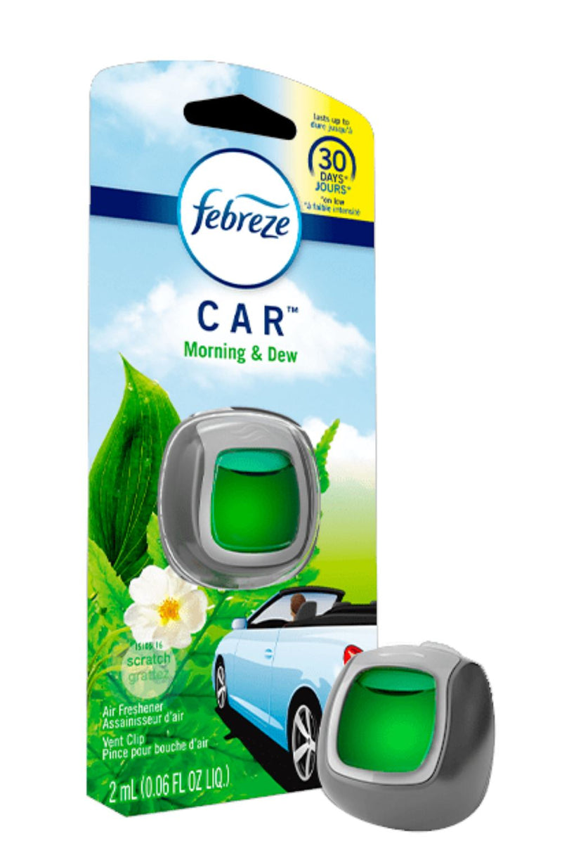 Cars Morning & Dew 1 Clip Febreze 1 Clip Hogar Mundo Limpio 