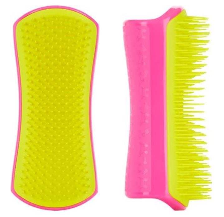 Cepillo para Desenredar y Peinar Perros Rosa Amarillo Pet Teezer Mascotas HBC 