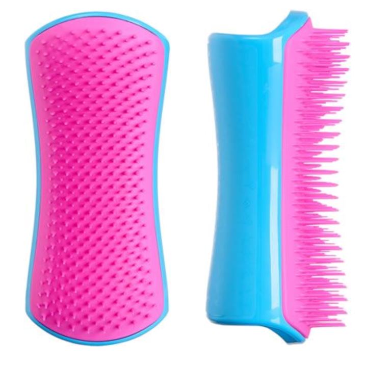 Cepillo para Desprendimiento y Peinar Perros Azul Rosa Pet Teezer Mascotas HBC 