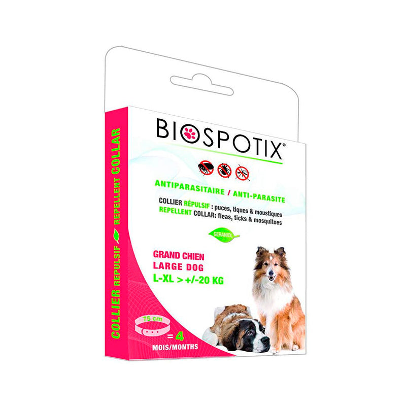 Collar Perro Grande Biospotix 75 cm Mascotas Serpa 