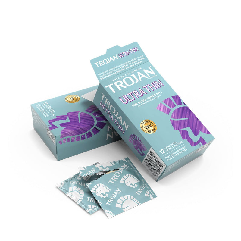 Condones Ultra Thin Trojan 12 un Higiene Personal Biowell 