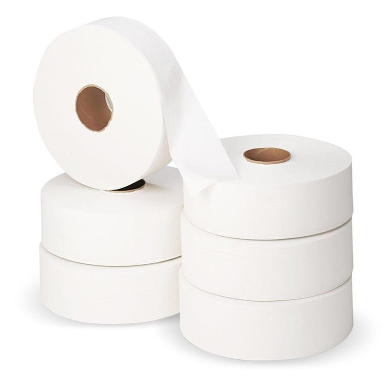 Confort Papel Higienico Industrial Jumbo 500 mts x 6 Rollos Hogar mundolimpio.cl 