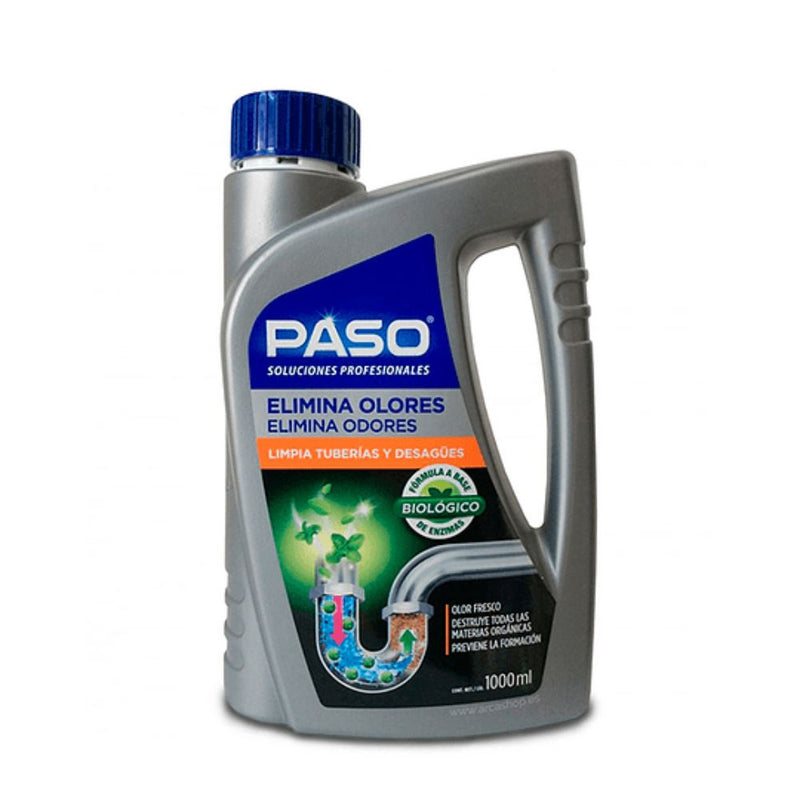 Desatascador Biologico Preventivo Paso 1 Lt Hogar mundolimpio.cl 