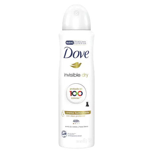 Desodorante Aerosol Invisible Dry Celan Touch Dove 150 ml Higiene Personal mundolimpio.cl 