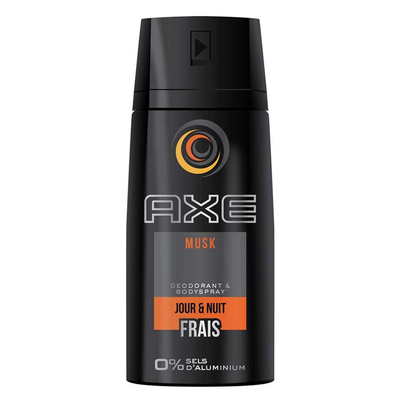 Desodorante Aerosol Musk Axe 150 ml Higiene Personal Mundo Limpio 