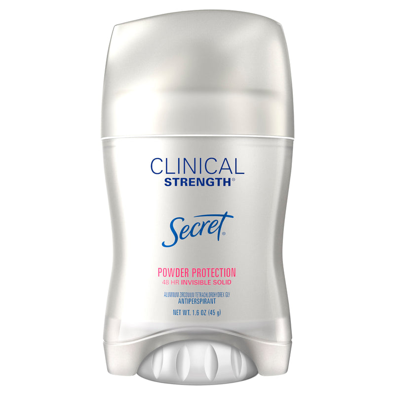 Desodorante Clinical Invisible Solid Powder Protection Secret 45 gr Higiene Personal mundolimpio.cl 