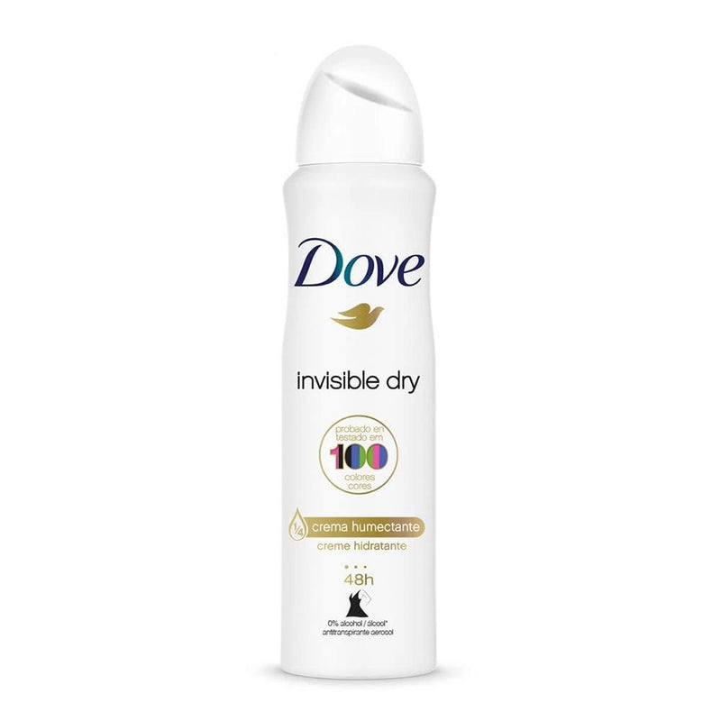 Desodorante en Aerosol invisible Dry Dove 150 ml Higiene Personal Mundo Limpio 