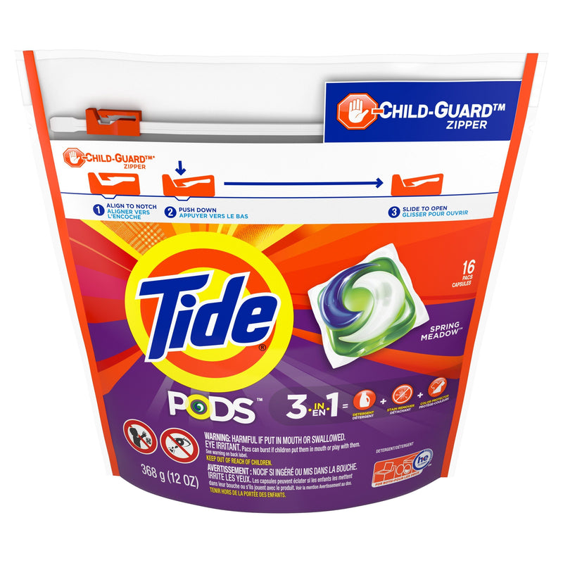 Detergente Capsulas Pods Sm Tide 16 CT Hogar mundolimpio.cl 