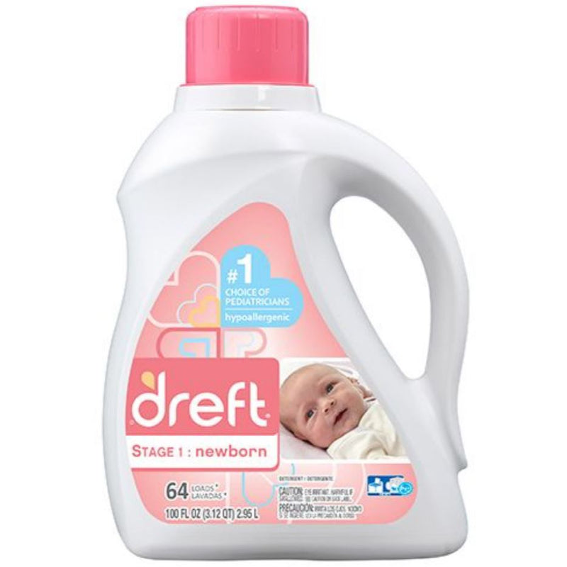 Detergente Concentrado para Bebes Stage 1 Dreft 2,9 Lt Hogar mundolimpio.cl 