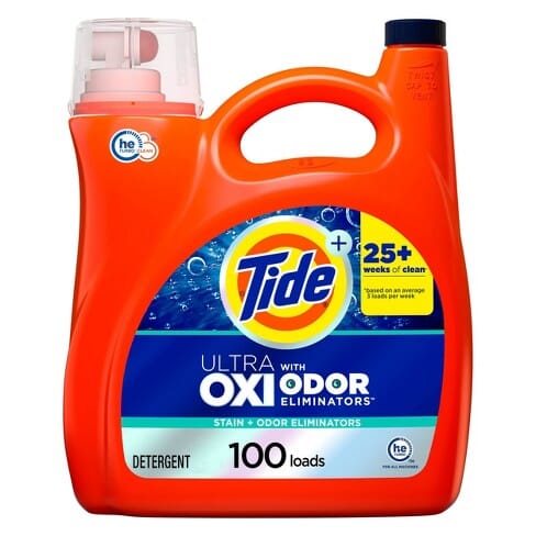 Detergente Concentrado Ultra Oxi Tide 100 LD 4.55 Lt Hogar mundolimpio.cl 