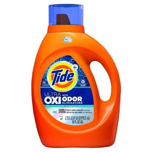 Detergente Concentrado Ultra Oxi Tide 59 LD 2.72 Lt Hogar mundolimpio.cl 