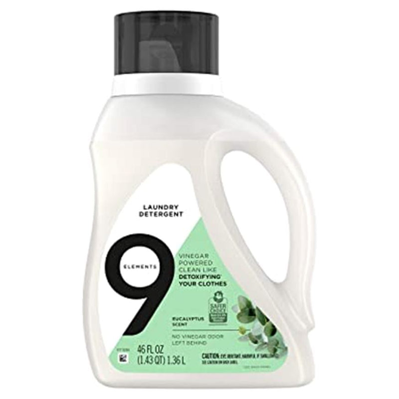 Detergente Liquido Eucalyptus 9 Elements 1.3 Lt Hogar mundolimpio.cl 