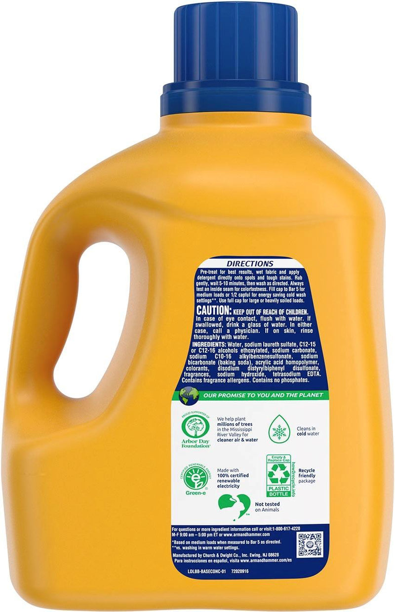 Detergente Líquido Frescura Fresca Arm & Hammer 4.27 L Hogar mundolimpio.cl 