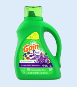 Detergente Liquido Moonlight Gain 2.72 Lt Hogar HBC 