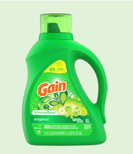 Detergente Liquido Original Gain 2.72 Lt Hogar HBC 