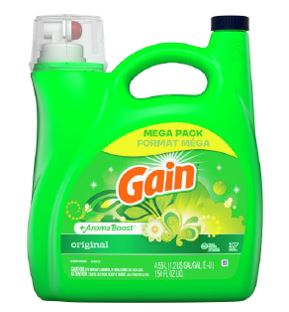 Detergente Liquido Original Gain 4.55 Lt Hogar HBC 