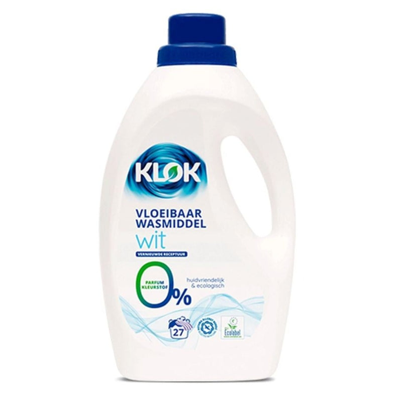 Detergente Liquido Ropa Blanca Klok 1.48 Kg Hogar mundolimpio.cl 