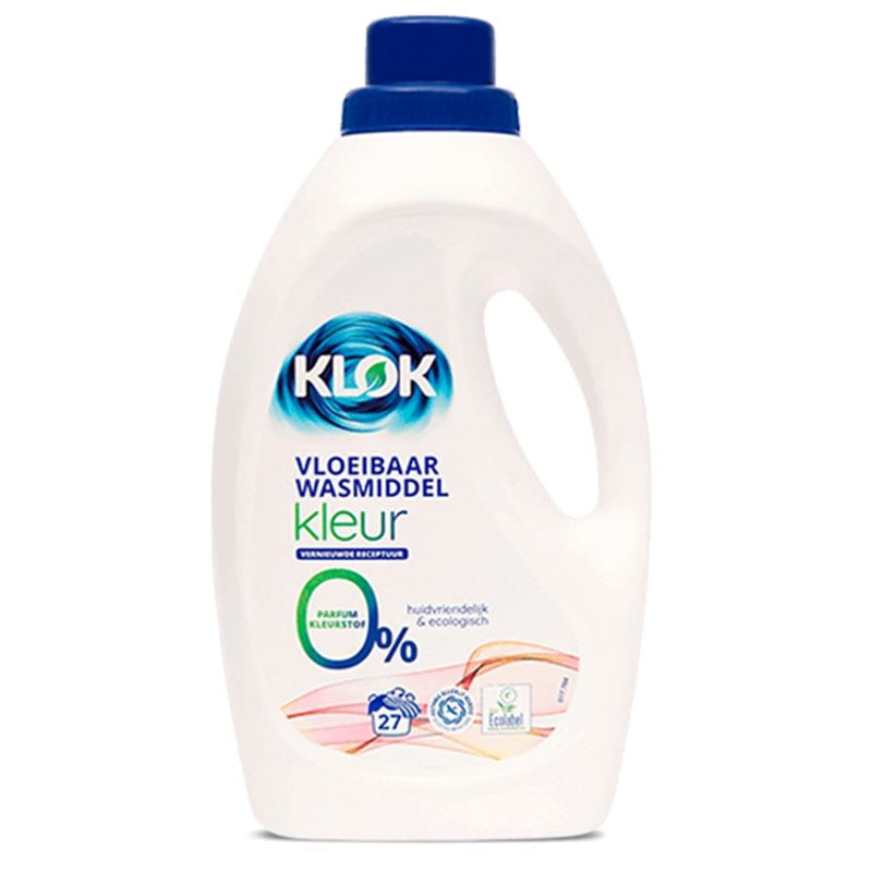 Detergente Liquido Ropa Color Klok 1.48 Kg Hogar mundolimpio.cl 