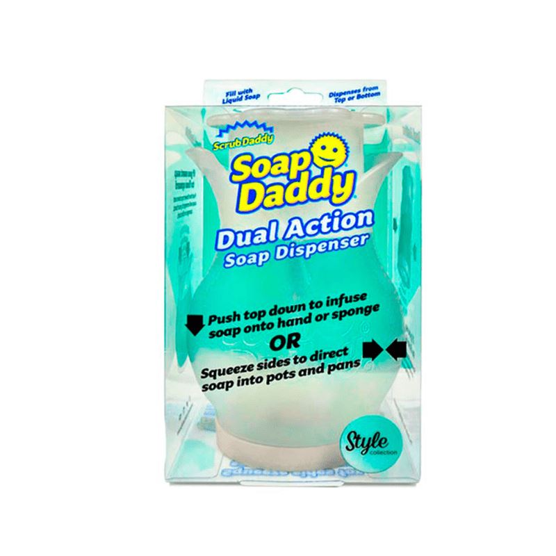 Dispensador de Lavalozas Soap Daddy de Scrub Daddy Hogar Caso 